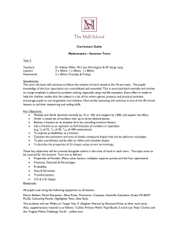 summer - The Mall School