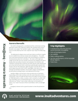 Kuujjuaq - Aurora Borealis