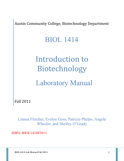 Lab Manual - Austin Community College