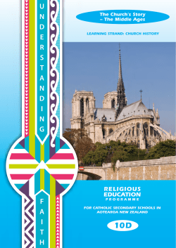 The Church`s Story – The Middle Ages