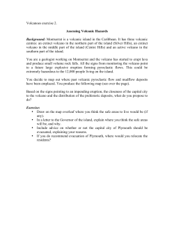 Assessing Volcanic Hazards