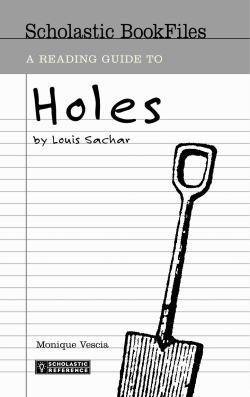A READING GUIDE TO Holes