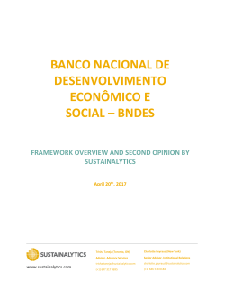 BNDES Green Bond