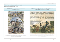 How did slaves resist?