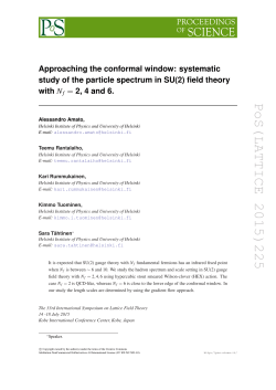 PoS(LATTICE 2015)225