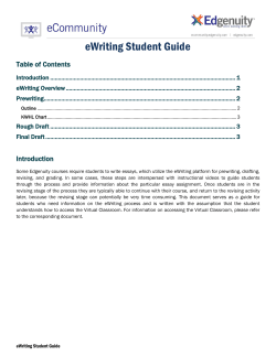 ewriting student guide