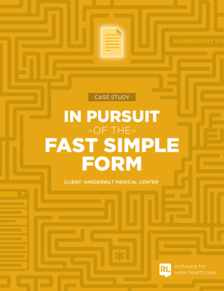 FAST SIMPLE FORM