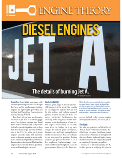Diesel Engines – The Details of Burning Jet A