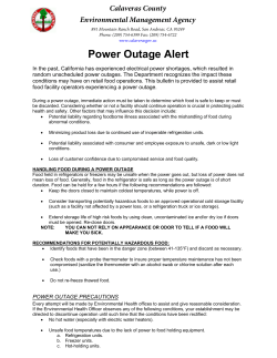 Power_Outage_Info - Environmental Management Agency