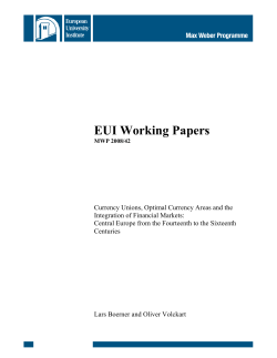 Currency unions, optimal currency areas and the integration of
