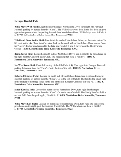 Farragut Baseball Field Directions