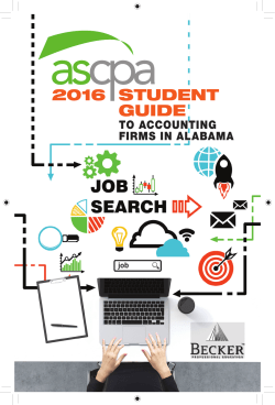2016 student guide - Alabama Society of CPAs