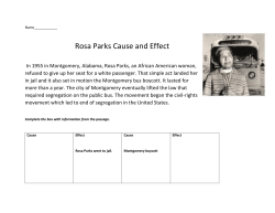 Cause and Effect Rosa Parks