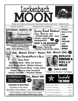 March 2014 - Luckenbach, Texas