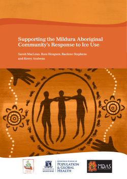 Onemda Ice Report-WEB - Onemda | VicHealth Koori Health Unit