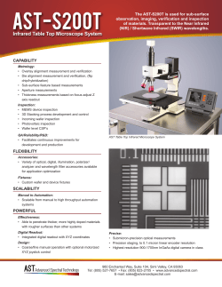 AST-S200T - Advanced Spectral Technology