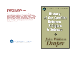 History or Conflict between Religion and Science