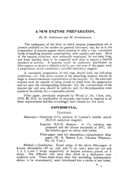 A NEW ENZYME PREPARATION.