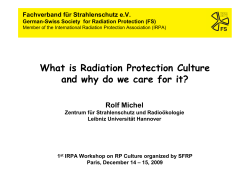 RP Culture: a process with four aspects