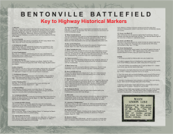 Key to Highway Historical Markers
