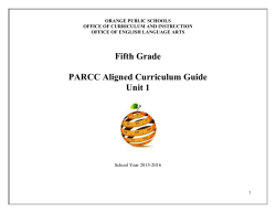 Unit Plan.docx - Orange Public Schools