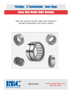Pitchlign , TJ TandemRoller, Inner Rings