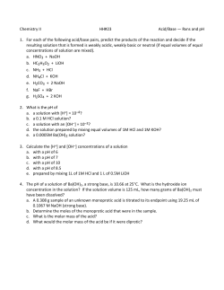 Chem HH#19 &mdash; A/B Problems