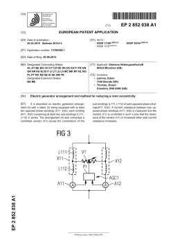 Electric generator arrangement and method for reducing a rotor