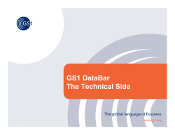 The GS1 DataBar