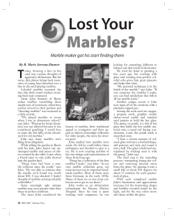 Lost Your Marbles?