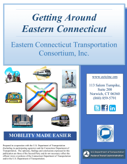 Getting Around Eastern Connecticut Guide