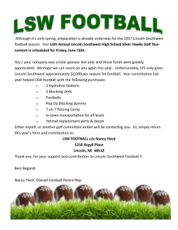 Although it`s only spring, preparation is already underway for the