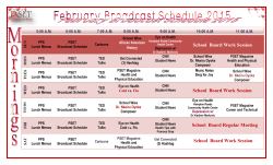 School Board Work Session