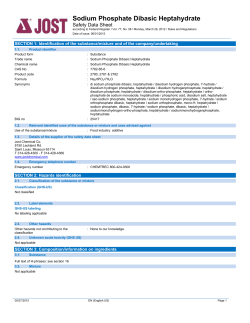 Sodium Phosphate Dibasic Heptahydrate