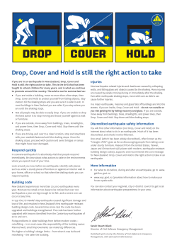 COVER DROP HOLD - Get Ready Get Thru