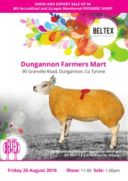 Catalogue - Beltex Sheep Society