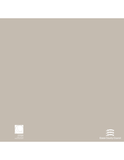 Essex Design Guide, 2005 now