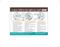 Is your child in the right car seat?