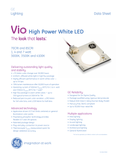 High Power White LED