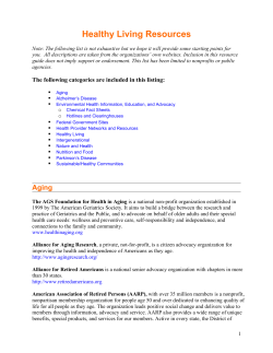 Alliance for Retired Americans