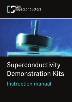 Superconductivity Demonstration Kits