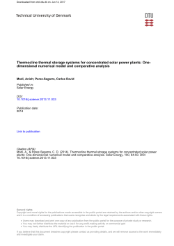 Thermocline thermal storage systems for concentrated