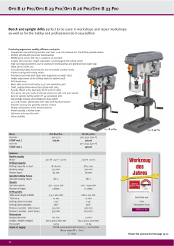OPTI B 17 PRO/OPTI B 23 PRO/OPTI B 26 PRO
