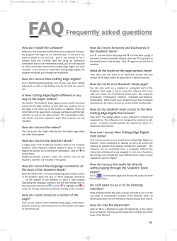 FAQFrequently asked questions