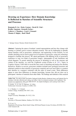 Drawing on Experience: How Domain Knowledge Is Reflected in