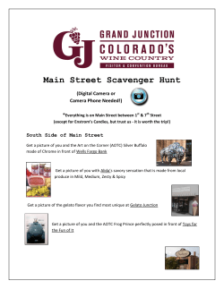 Main Street Scavenger Hunt
