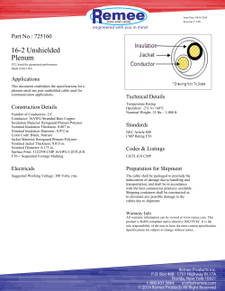 16-2 Unshielded Plenum
