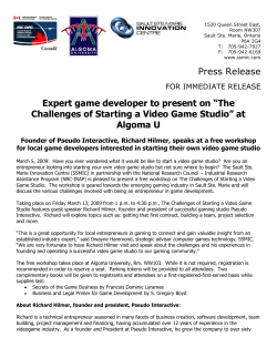 The Challenges of Starting a Video Game Studio