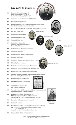 Timeline Master - Tusculum College