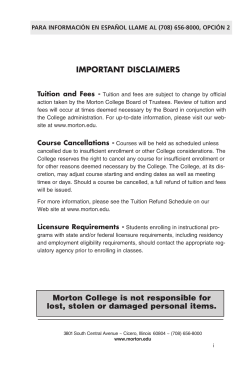 2010-11  - Morton College